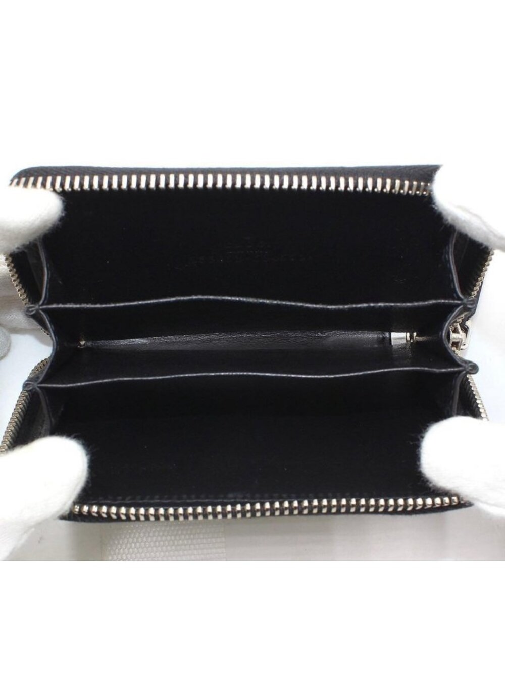 Gucci Guccissima Leather Coin Case Card - Picture 7 of 9